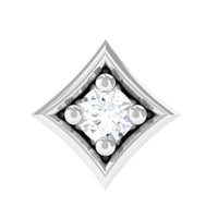 Classic Diamond Solitaire Nose Pin for Women