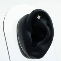 Dainty Diamond Star Earring for Tragus Piercing