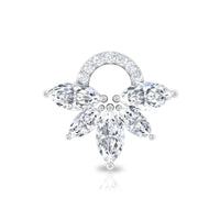 Unique Marquise Diamond Cartilage Piercing Earring