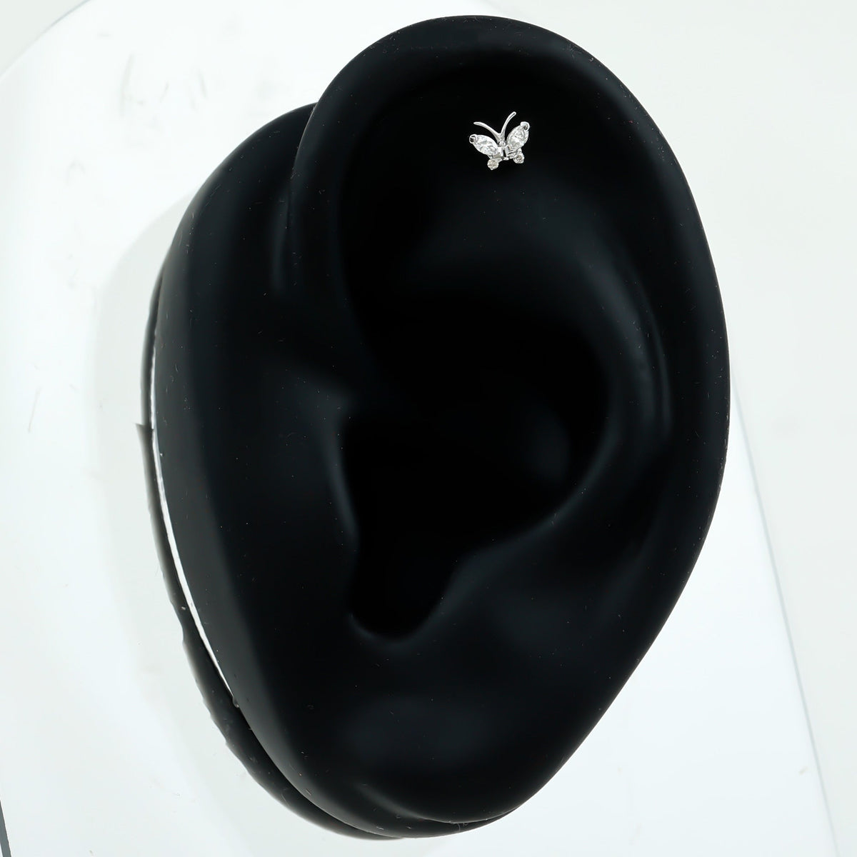 Marquise Moissanite Butterfly Cartilage Earring