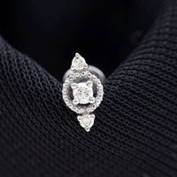 Unique Diamond Gothic Conch Earring for Women