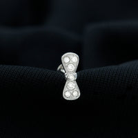Diamonds Bow Cartilage Piercing Earring