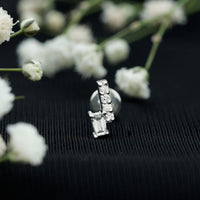 Minimalist Diamond Tragus Piercing Earring