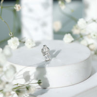 Minimalist Diamond Tragus Piercing Earring