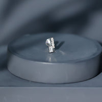 Minimalist Diamond Tragus Piercing Earring
