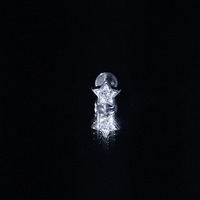 Dainty Diamond Star Earring for Tragus Piercing