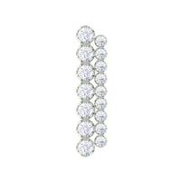 Diamond Ear Climber Cartilage Earring
