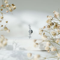 Graduated Style Diamond Ear Climber Earring