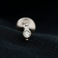 Natural Certified Diamond Conch Earring