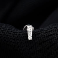 Minimal Diamond Unique Earring for Tragus Piercing