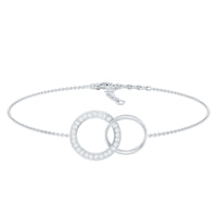Diamond Eternity Chain Bracelet For Women
