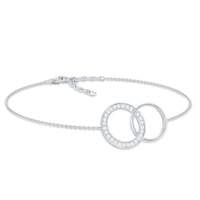 Diamond Eternity Chain Bracelet For Women