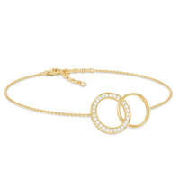 Diamond Eternity Chain Bracelet For Women