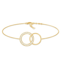 Diamond Eternity Chain Bracelet For Women