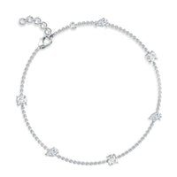 Certified Lab Grown Diamond Stackable Chain Bracelet