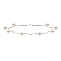 Freshwater Cultured Pearl Chain Bracelet for Women
