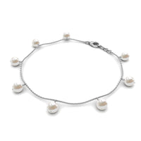 Freshwater Cultured Pearl Chain Bracelet for Women