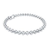Certified Lab Grown Classic Round Diamond Bridal Tennis Bracelet