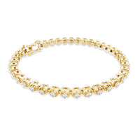 Certified Lab Grown Classic Round Diamond Bridal Tennis Bracelet