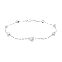 Lab Grown Diamond Chain Bracelet for Women