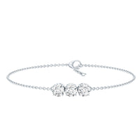 Certified 5 MM Lab Grown Diamond Bracelet for Women