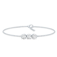 Certified 5 MM Lab Grown Diamond Bracelet for Women