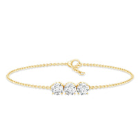 Certified 5 MM Lab Grown Diamond Bracelet for Women