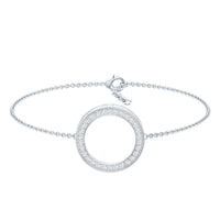 Certified Lab Grown Diamond Circle Bracelet for Women