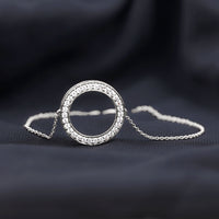 Certified Lab Grown Diamond Circle Bracelet for Women