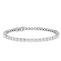 East West Oval Lab Grown Diamond Tennis Bracelet