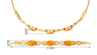 Natural 1.95 Carat oval fire opal infinity bolo bracelet for women by Rosec Jewels, featuring a stunning fire opal centerpiece and elegant design.