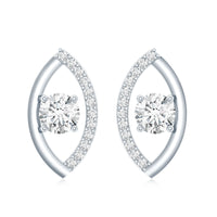 Certified Lab Grown Diamond Minimalist Stud Earrings