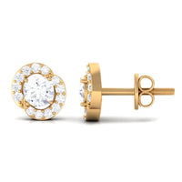 Certified Real Diamond Stud Earrings for Everyday