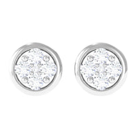 Genuine Diamond Studs with Screw Back