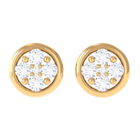 Genuine Diamond Studs with Screw Back