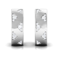 Certified Diamond Hoops For Women
