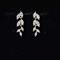 Certified Lab Grown Diamond Dangling Earrings for Women