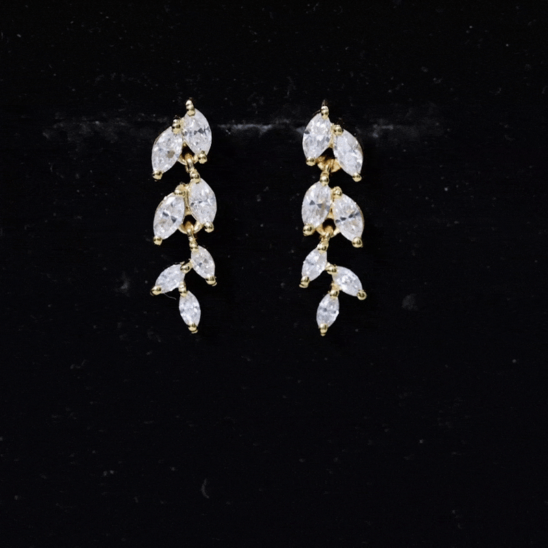 Certified Lab Grown Diamond Dangling Earrings for Women