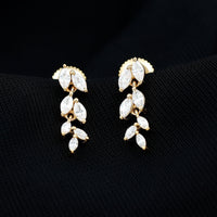 Certified Lab Grown Diamond Dangling Earrings for Women