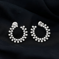 Certified Lab Created Diamond Statement Stud Earrings