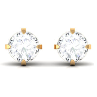 Dainty Diamond Studs