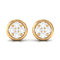 Genuine Diamond Studs with Screw Back