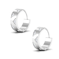 Certified Diamond Hoops For Women