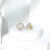 Certified Diamond Statement Ear Studs