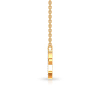 Mama Bird Necklace with Pave Set Moissanite