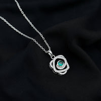 Certified Lab Grown Emerald Designer Necklace