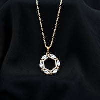 Vintage Style Lab Grown Diamond Wedding Designer Pendant