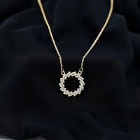 Lab Grown Diamond Designer Eternity Necklace