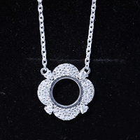 Certified Lab Grown Diamond Nature Inspired Necklace