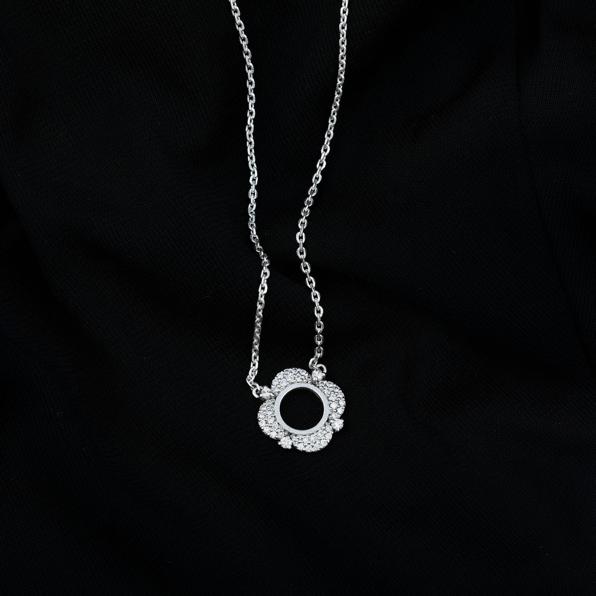 Certified Lab Grown Diamond Nature Inspired Necklace